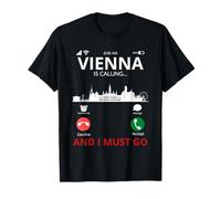 Vienna Chiama - Austria Souvenir Maglietta