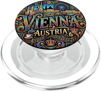 Vienna città nome viaggio souvenir luogo di riferimento turistico regalo PopSockets PopGrip per MagSafe