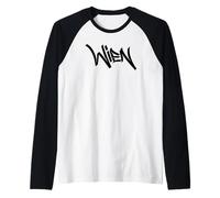 Vienna Graffiti City Street Art Handstyle Austria Souvenir Maglia con Maniche Raglan