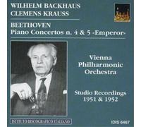 Vienna Philharmonic Or Piano Concertos Nos. 4 and 5 (Vienna Po, Krauss, Ba (CD)