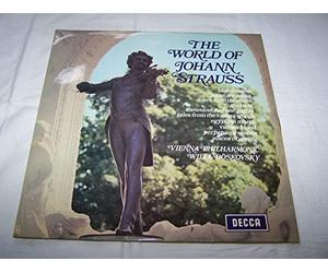 VIENNA PHILHARMONIC & WILLI BOSKOVSKY / THE WORLD OF JOHANN STRAUSS DECCA EMI