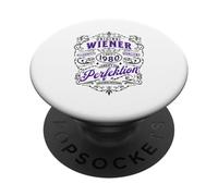 Viennesi emigrati Viennese originale anno di nascita 1980 PopSockets PopGrip Adesivo