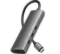 VIENON Hub USB C da 5 Gbps, docking station per laptop USB C con 4 porte dati USB-C da 5 Gbps, compatibile con MacBook Pro, iMac, iPad Pro, iPhone 16/15, Galaxy S24 e altri
