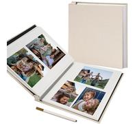 Vienrose Album Fotografico Autoadesivo, 40 Pagine, 28x27 cm, Beige