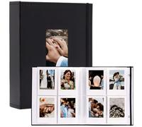 Vienrose Album Fotografico per Instax Mini con 208 foto compatibile con Fujifilm Instax 12, 11, 90, Polaroid Snap, Kodak Zink, 104 Tasche per Album Nero (1 Confezione)