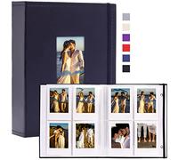 Vienrose Album Fotografico per Instax Mini con 208 foto compatibile con Fujifilm Instax 12, 11, 90, Polaroid Snap, Kodak Zink, 104 Tasche per Album Blu (1 Confezione)
