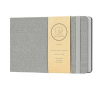 Vienrose Diario Acquerello21x14 cm, 1 Confezione Grigio | Pagine Autoadesive per Album, Pagine per Album Compatibili con Foto 13x18, 10x15, 13x18, 20x25 o Schede di Ricette