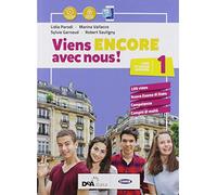 Viens encore avec nous! Livre élève et cahier d'exercices. Per la Scuola media. Con e-book. Con espansione online. Con 2 libri: cartes mentales-Grammaire. Con DVD-ROM (Vol. 1)