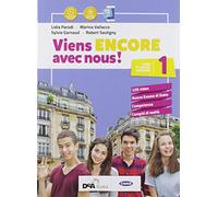 Viens encore avec nous! Livre élève et cahier d'exercices. Per la Scuola media. Con e-book. Con espansione online. Con 3 libri: Cartes mentales-Culture en poche-Grammaire. Con DVD-ROM (Vol. 1)