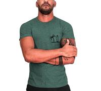 VIENTO Ohana Maglietta da uomo, Verde, XXL