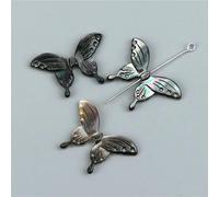 VIEPGJ Perline di madreperla colorate tinte, ciondolo a forma di simpatico coniglio e gatto, in conchiglia naturale, per la creazione di gioielli fai da te, braccialetti - N. 38 (20X30MM) - 5 pezzi