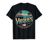 Vieques Porto Rico Ocean Travel Maglietta