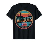 Vieques Porto Rico Ocean Travel Maglietta