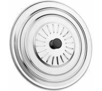 VIER - Coperchio multiuso antiruggine 24 cm diametro per padelle e pentole, anti schizzi con manico ergonomico, in metallo da cucina, in acciaio inox, adatto per 24, 22,20 cm di diametro