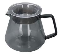 Vierta sobre la tetera de café, la olla de vidrio, la cafetera gris de la cafetera High Borote Glass Manker para la cocina de la casa (300 ml)