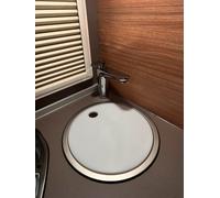 Viertec schneidbrett rund spülbeckeneinsatz 307 mm