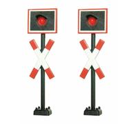Viessmann 5058 Croce di Andrea 2 Pezzo 38 MM Alto Ohne Lampeggiatori Elettronici