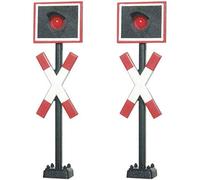 Croce di sant andrea h0 kit da 2 viessmann 5058 modello pronto gia' assemblato