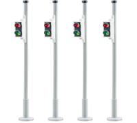 Viessmann 5096 H0 Semaforo Pedonale, 4 Pezzi, H0