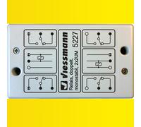 Viessmann 5227 Relè, Doppio, Monostabil, 2x2UM
