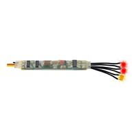 Viessmann 5273 Mini LED Fuoco Rosso-Giallo, 3 Pezzo Con Mikro-Blinkelektronik
