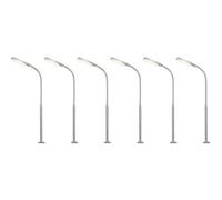 Viessmann 64906 Lampione Stradale 5+1, LED Bianco Altezza: 54 MM, N