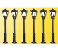 Viessmann 64706 Lampione Da Parco 5+1, LED Bianco Caldo, Altezza: 33 Mm, N