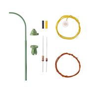 Viessmann 6729 " H0 Kit di Costruzione dell' Arco di Gas Lanterna Veicolo, Bianco Caldo