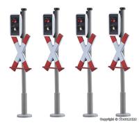 Viessmann H0 5057 4 Sicurezza Del Passaggio A Livello EBÜT 80