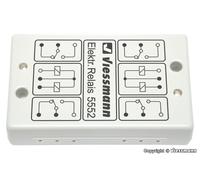 Viessmann H0 5552 Relè Elettronico 2 X 2 Contatti Di Commutazione
