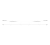 Viessmann Modelltechnik 4143 H0 Filo di contatto Universale 360 mm 3 pz.
