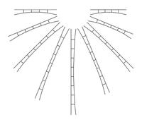 Filo di contatto n 114 mm 130 viessmann 4353 5 pz