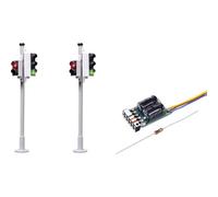 Viessmann Modelltechnik 5095 H0 Kit da 2 Semaforo con segnale attraversamento