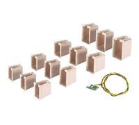 Viessmann Modelltechnik 6005 Illuminazione interna per edifici Bianco 1 KIT