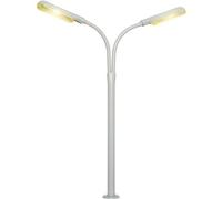 Viessmann Modelltechnik 6096 H0 Lampione stradale doppia Modello pronto, già as