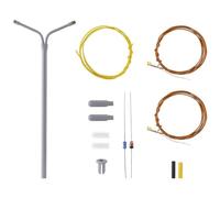 Viessmann Modelltechnik 6923 TT Lampione stradale doppia Kit da montare 1 pz.