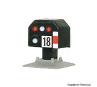 Viessmann Scala N 4418 Segnale Luminoso di Blocco Basso