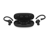 Vieta Pro Cuffie True Wireless Sportive con Bluetooth 5.3, cancellazione del rumore attivo ANC -25dB, 22 ore, IPX5, modalità trasparenza, controllo tattile e assistente vocale, modello Match 3 nero