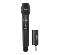 Vieta Pro Microfono wireless professionale Party Mic 2 con USB-C, 6,5 mm Mono Jack, Bassa interferenza e Ricevitore fino a 10 ore di durata. | Micro Karaoke, Feste ed Eventi (1 Unità)