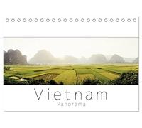 Vietnam Panorama (Tischkalender 2026 DIN A5 quer), CALVENDO Monatskalender: Vietnam Panorama Kalender (Nord-, Zentral-, Südvietnam)