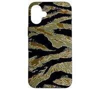Vietnam Tiger Stripe Camo Sud Vietnamita Laos Cambogia Custodia per iPhone 16 Plus