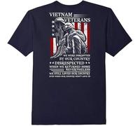 Vietnam Veteran T Shirt We Still Loved Our Country T Shirt Fashion Navy XXL
