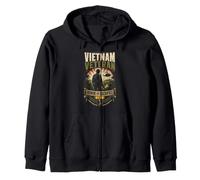 Vietnam Veterano Onore e Sacrificio Felpa con Cappuccio