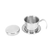 Vietnamese Coffee Maker 100ML | 304 Stainless Steel Oxidation - proof Dripper Pot | Compact Coffee Brewer for Home/Travel/Office | Easy to Maintain & Care For