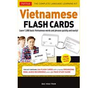 Vietnamese Flash Cards: The Complete Language Learning Kit; Learn 1,000 Basic Vietnamese Words and Phrases Quickly and Easily!