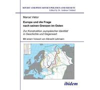 Vietor Marcel Europa und die Frage nach seinen Grenzen im Osten (Tascabile)