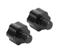 Vietta Adattatore Specchio Retrovisore Motociclistico, 2 Pcs in Alluminio in Lega di Regolazione Altezza di Regolazione Retrovisore Specchi Convertitore per Supporto Specchio