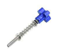 Vietta per regole del regolatore a velocità inattiva del carburante CNC Compatibile con TE250I TE300I TX300I TE150I EXC XCW TPI 150 250 300 MODELLI MODELLI BIKE MOTOCross Regolazione della vite(Blue)
