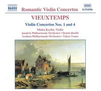 Henri Vieuxtemps Vieuxtemps: Violin Concertos Nos. 1 and 4 (CD) Album