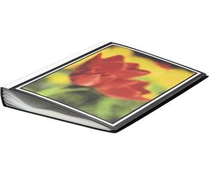 View 100, formato A4, con maniche e tasche nella parte anteriore, colore: nero